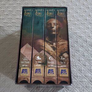 Mummies And The Wonders Of Ancient Egypt 1996 VHS 4 Tape Set A&E Home Video